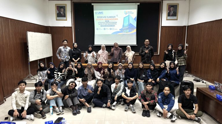 SIF UMS Dorong Kolaborasi Akademik melalui Diskusi Ilmiah Dosen-Mahasiswa dan Pendampingan Penyelesaian Studi