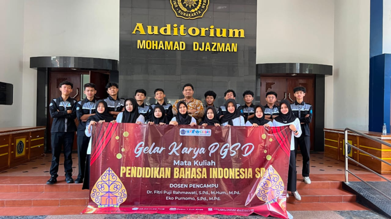 PGSD UMS Pamerkan 49 Media Pembelajaran Bahasa Indonesia, Wujudkan Kreativitas Calon Guru SD