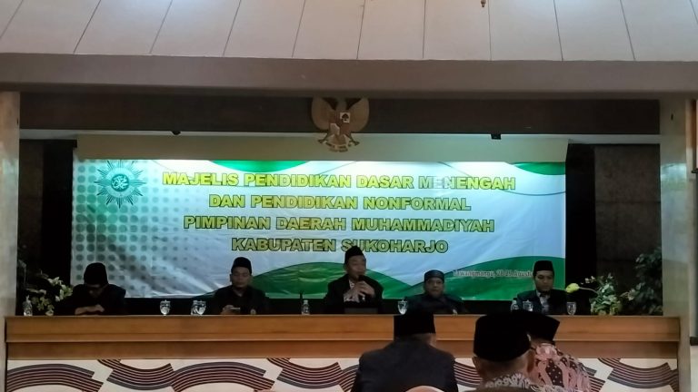 Majelis Dikdasmen PDM Sukoharjo Rumuskan Transformasi Pendidikan Berbasis AIK dalam Raker di Tawangmangu